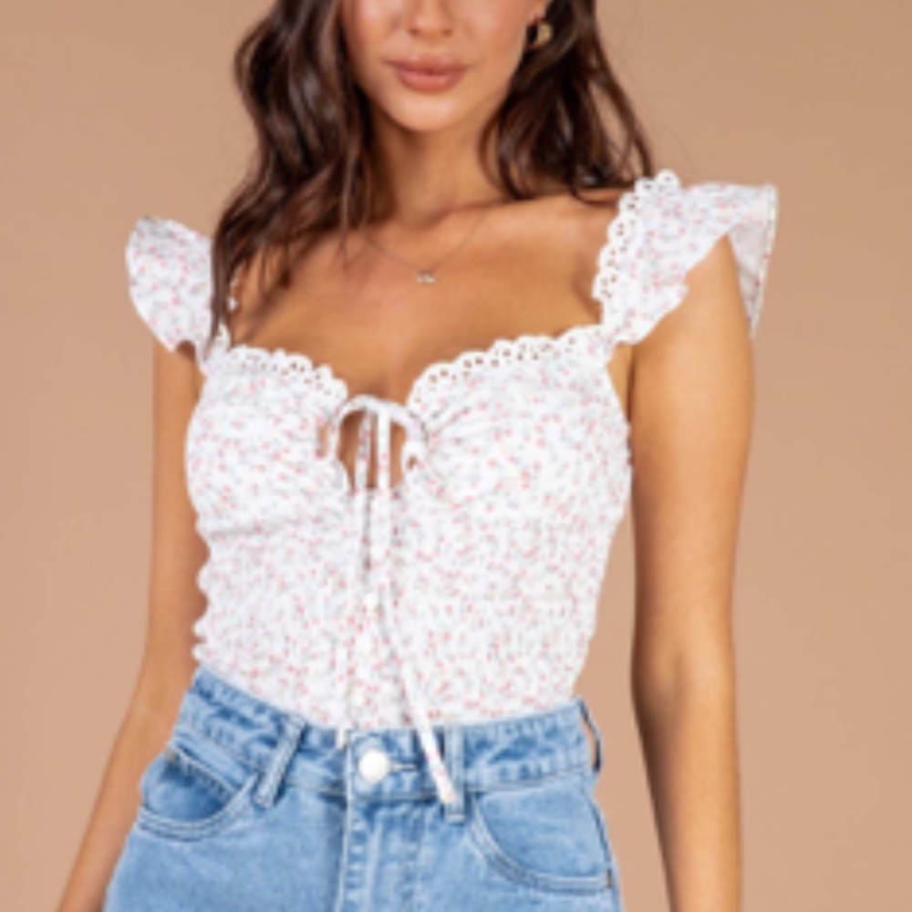 Princess Polly danzel top size 8